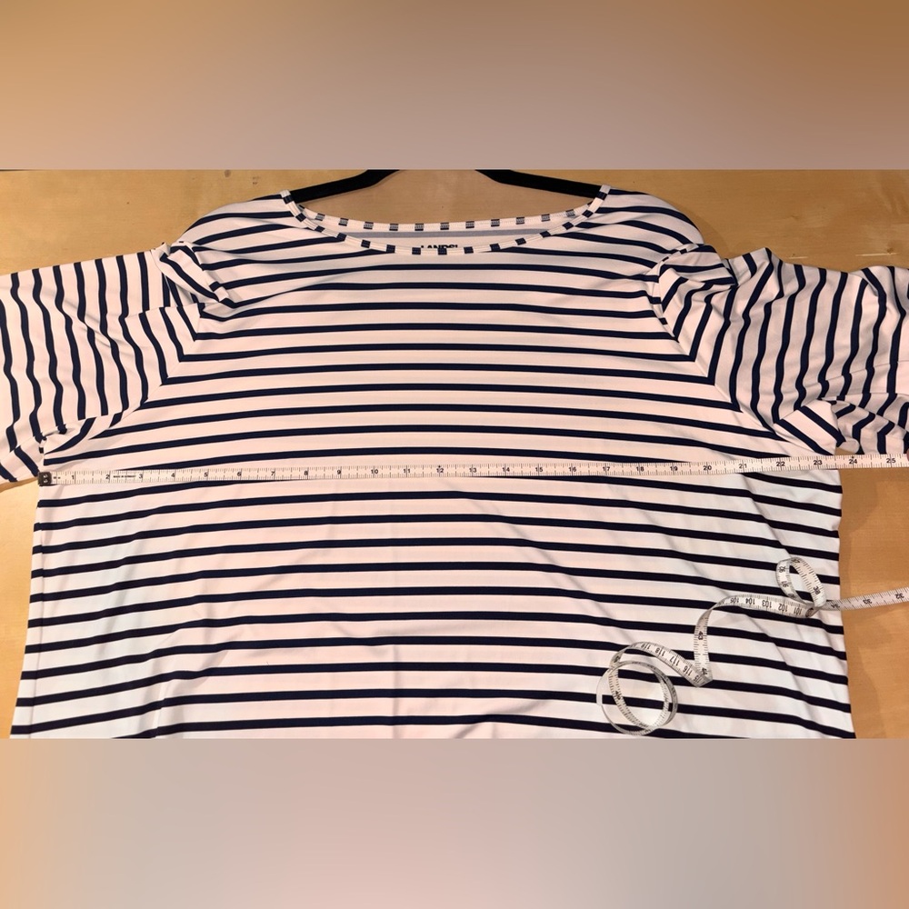 Lands' End Womens High Crew neck rash guard UPF 50 size 1X - Picture 11 of 14